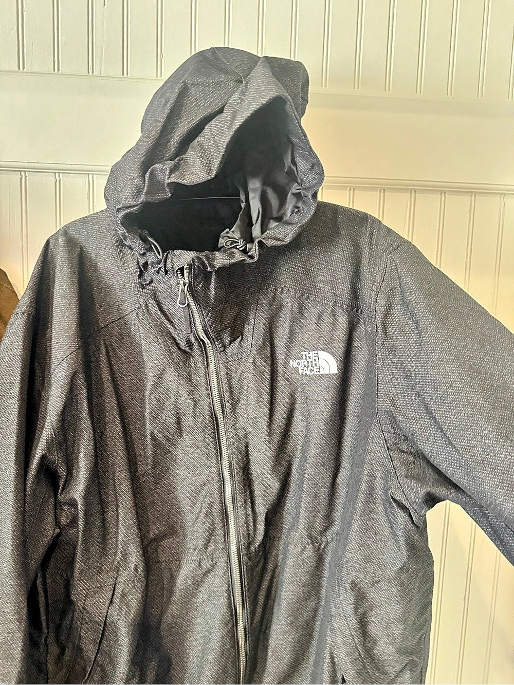 The North Face Antora Rain Hoodie Performance Jacket Black XL